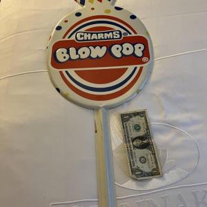 Photo of Charms Blow Pop Advertising sign