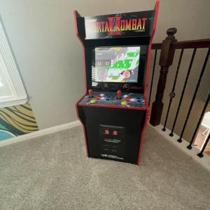 Photo of Vintage Style Mortal Kombat Arcade Game