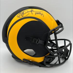 Photo of Los Angeles Rams - Eric Dickerson Signed Full Size Eclipse Replica Helmet