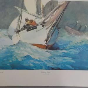 Photo of IBM Special Print of " Diamond Shoal" by Winslow Homer.