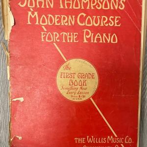 Photo of John Thompson's Modern Course for the Piano, First Grade Book