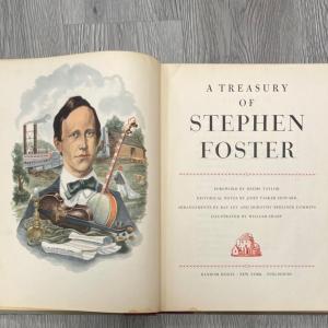 Photo of Deems Taylor, forward, A Treasury of Stephen Foster