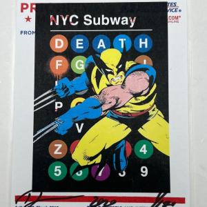 Photo of DEATH NYC - NYC SUBWAY WOLVERINE