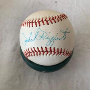 Photo of Phil Rizutto autographed baseball