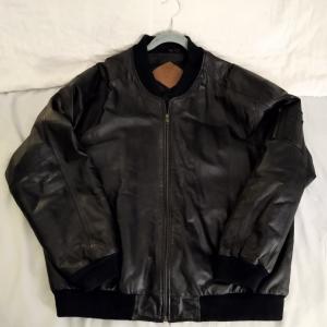 Photo of Men's Vintage leather jacket size XL Tall by Weekends