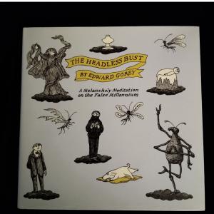 Photo of Rare Signed Edward Gorey "The Headless Bust" Book