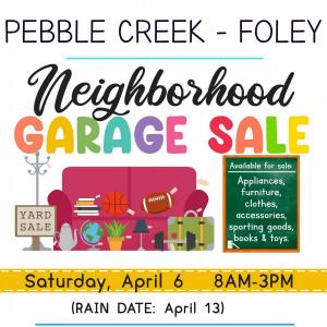 Photo of Community-wide yard sale in Pebble Creek in Foley, AL