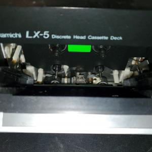Photo of VINTAGE NAKAMICHI LX-5 DISCRETE 3-HEAD CASSETTE DECK Tested Works Great