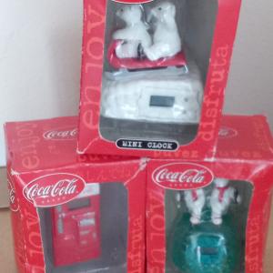 Photo of toys coca cola items