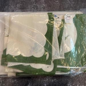 Photo of HORSE RACING TABLE LINENS--SET FOR 12
