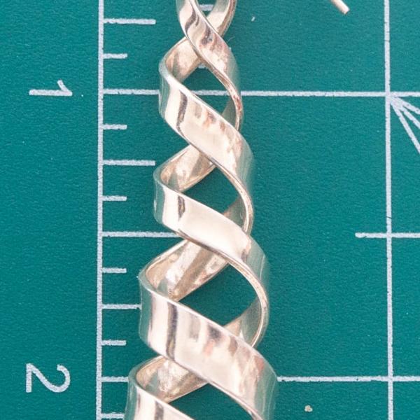 Photo of SS double spiral earrings