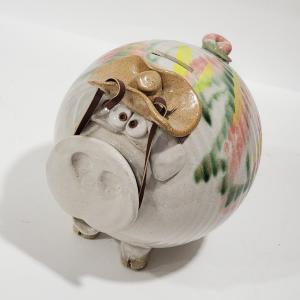Photo of Handmade pottery or stoneware? Piggy bank