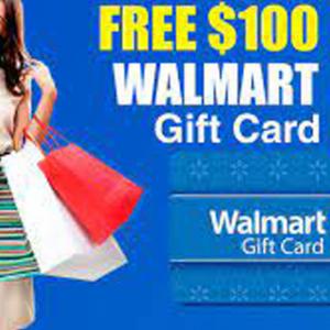 Photo of $100 Walmart Giftcard!