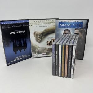 Photo of DVDs and CDs - Saw, Miami Vice, Mystic River & Country Artists