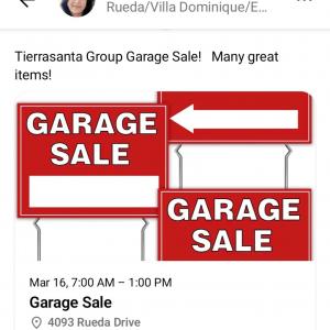 Photo of Gleason Girl's Garage Sale
