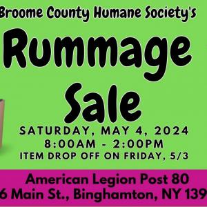 Photo of Broome County Humane Society's Spring Rummage Sale
