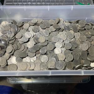 Photo of Lot of 50 Great Britain Mixed Date Nice Circulated Condition 6-Pence Coins Great