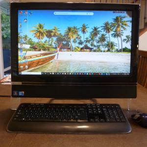 Photo of Gateway 23" all in one desktop computer with touch screen Professionaly restored