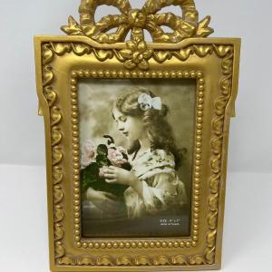 Photo of Hand Painted Gold Gild Victorian Photo Frame