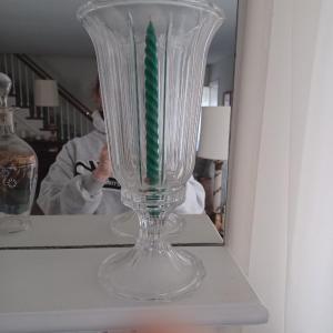 Photo of candle holder lead crystal