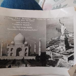Photo of Taj Mahal Souvenir book