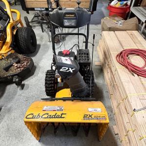 Photo of LOT 109: Cub Cadet 2X 524 WE 2 Stage Power Snow Blower