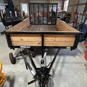 Photo of LOT 110: Utility Trailer w/Drop Down Ramp/Tailgate