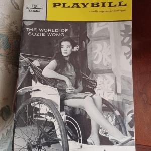 Photo of The World of Suzie Wong Playbill The Broadhurst