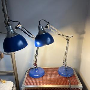 Photo of Pixar-ish Blue Table Lamps