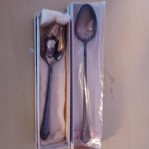 Photo of Sterling Spoons pair boxed