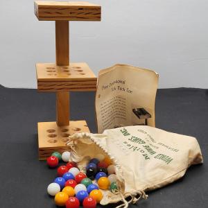 Photo of Vintage Marbles Tick Tack Toe Game