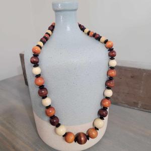 Photo of Costume Jewelry -Wood Bead Necklace