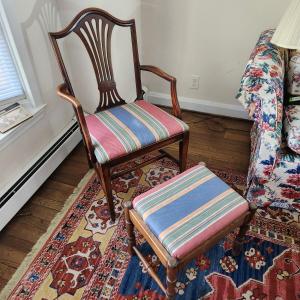 Photo of Vintage Chair & ottoman