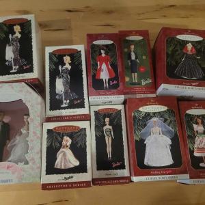 Photo of Set Of Barbie Christmas Hallmark Ornaments (And One Ken)