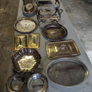Photo of Silver Plated Serving Dishes