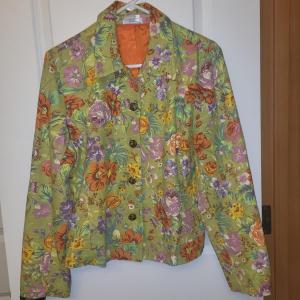 Photo of Coldwater Creek Spring Floral Blazer