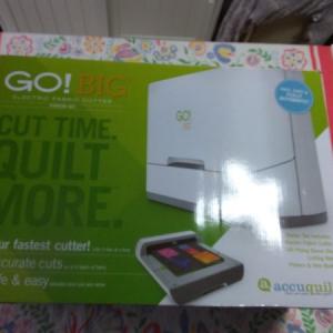Photo of ACCUQUILT ELECTRIC "GO BIG" FABRIC CUTTER