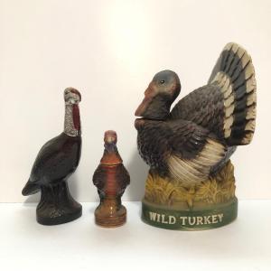 Photo of LOT 55U: Vintage Limited Edition Austin Nichols Wild Turkey Ceramic Decanter No.