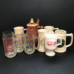 Photo of LOT 68U: Vintage 1989 Avon Tribute to American Firefighters Stein & Local New Je