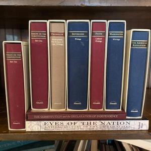 Photo of LOT 113: Collection Histroical Books by Library of America and More