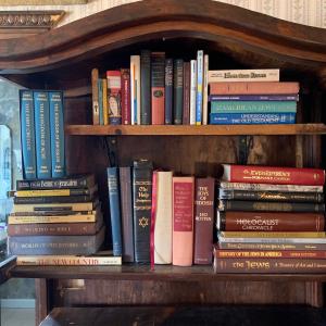 Photo of LOT 110: Large Collection of Books Relating to the Jewish Culture