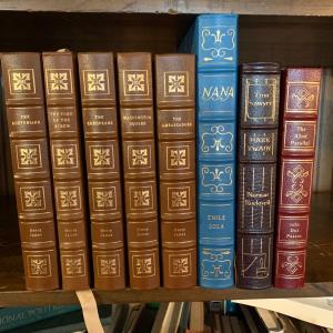 Photo of LOT 112: Colletion of Easton Press Books Featuring a Series of Novel by Henry Ja