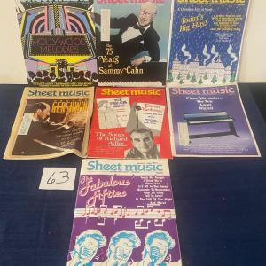 Photo of Vintage Sheet Music