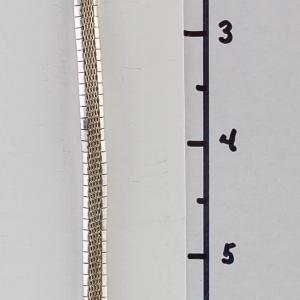 Photo of SS 2-tone omega mesh bracelet