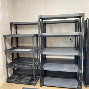 Photo of Four Sets of Storage Shelves (G-SS)