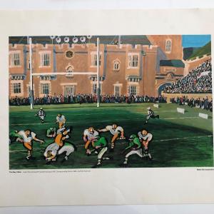 Photo of The Way It Was Art Series. Green Bay Packers - Philadelphia Eagles NFL Champions