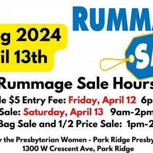 Photo of HUGE Spring 2024 Church Rummage Sale @ The Park Ridge Presbyterian Church