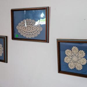 Photo of Three Framed Doilies