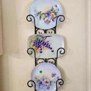 Photo of Porcelain Plates and Wall Rack