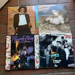 Photo of Lot 514: Vintage Albums: Prince, Michael Jackson, The New Kids on the Block, Mad